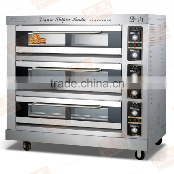 2016 Hot Sale Bread Bakery Machine Deck Oven Pizza Oven photo-4