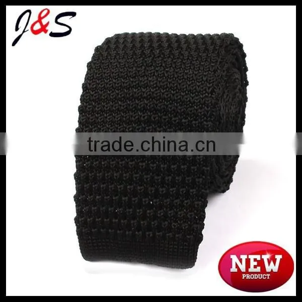 New Arrival Prussian Nacy Blue Knitted Necktie KT063 photo-3