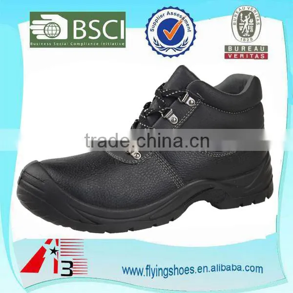 Factory OEM High Quality Leather Work Safety Boots Men, Military Boot photo-4