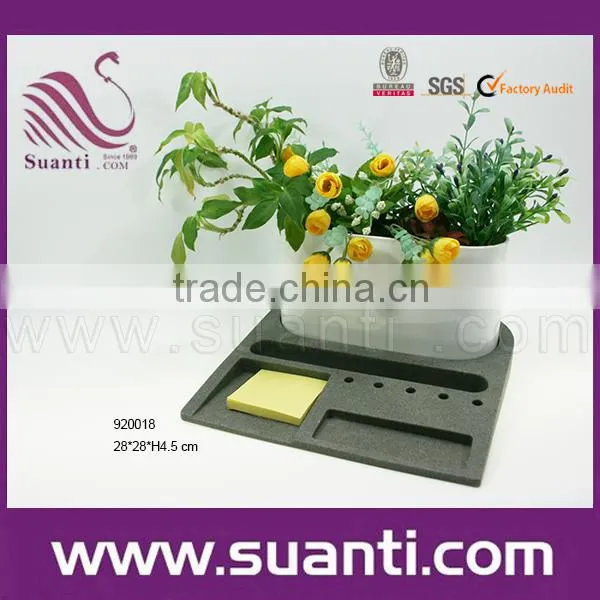 Multi-use Polystone Pot Plant and Office Stationery Case photo-2