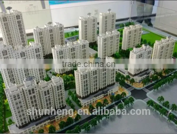 Scale 1/150 Residential House Maquette Architectural Model for Real Estate photo-3
