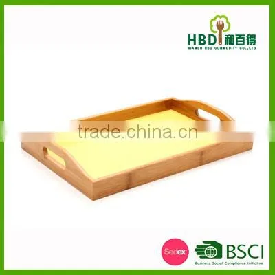 High Quality Bamboo Wholesale Serving Tray photo-4