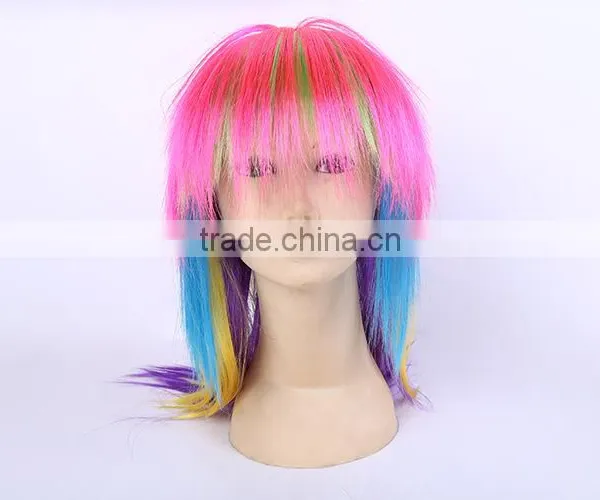 Made With Synthetic Material High Quality Size-Adjustable Wig photo-2