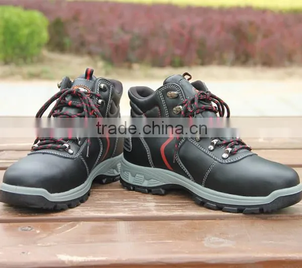Safety Shoes Factory Genuine Leather Work Boots With Steel Toe
