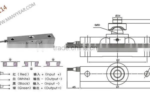 Bridge Load Cell, Crane Scale Load Cell photo-2