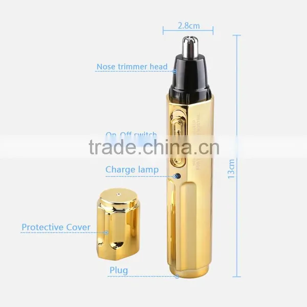 Kemei6616 Modern Design Professional Nose & Ear Trimmer Electric Rechargeable Nose Trimmer for Men and Women photo-3