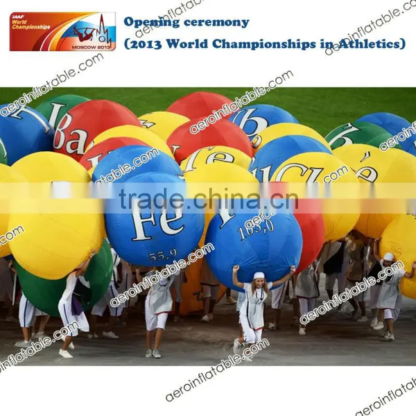 2013 World Championships in Athletics Inflatable Chemical Element Balloon photo-2