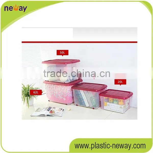 Rectangle PP Non-toxic Humanized Design Eco-Friendly Clothing Storage Box photo-2