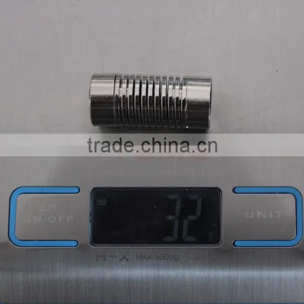 YUMO (LP D16 L33 6X6) Stainless Steel Material Couplings Spring Bellows Encoder Couplings photo-6