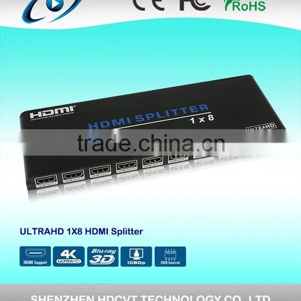 High Quality UHD HDMI Splitter 1 * 8, 4K*2k photo-2