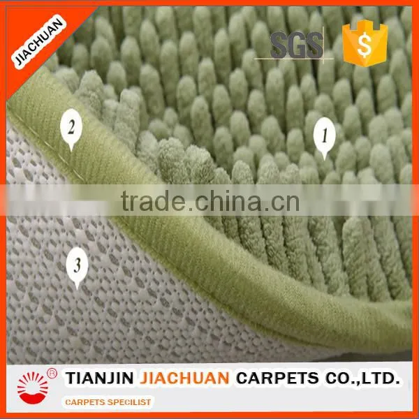 Machine Tufted Noodle Microfiber Chenille Mat photo-4