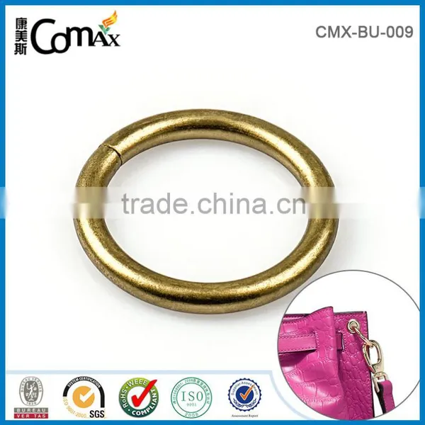 Rolling Antique Brass 41mm Iron Wire Metal o Ring photo-3