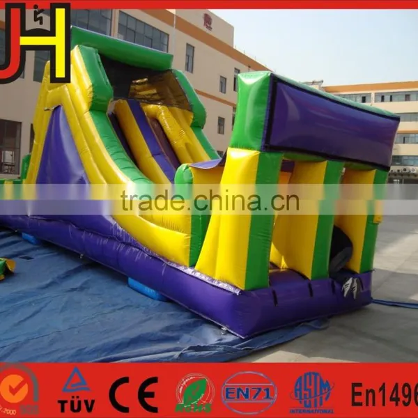 CE Certificated Outdoor Climbing Obstacles Inflatable Obstacle Course With Slide photo-4