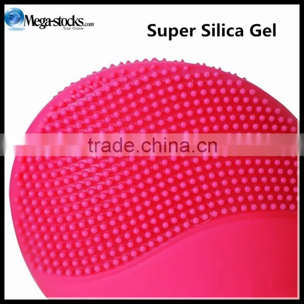 Natural Silicone Electric Facial Cleansing Fo Rea Rechargeable Face Spa Cleaning Brush photo-6