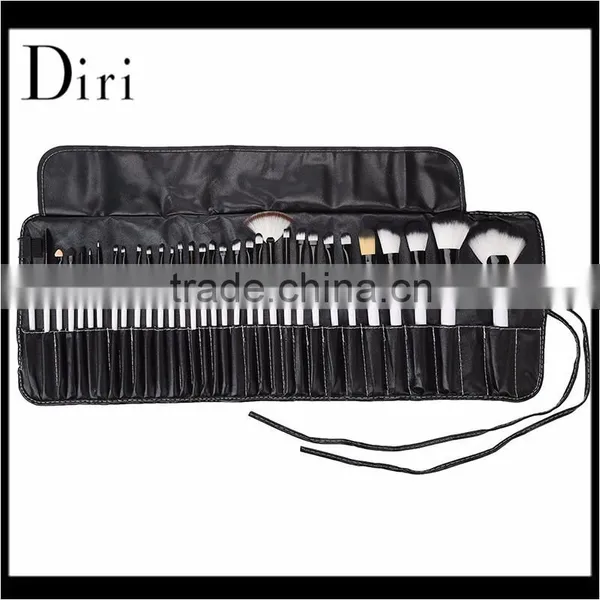 White Handle Smudge Brush Makeup Brush Set 32 Piece photo-4