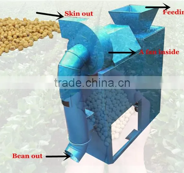 Neweek Agricultural 300-400kg/h Dry Way Soybean Skin Peeling Machine photo-2