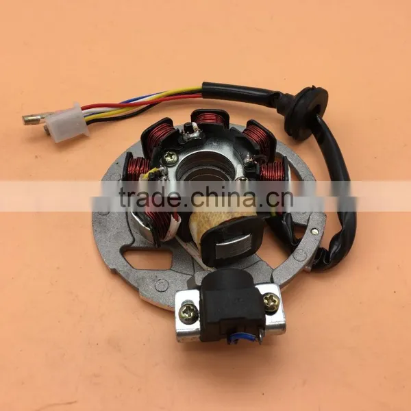 7 Coil 5 Wire AC Magneto Stator Coil for Scooter JOG 50 90 cc Vento ZIP Keeway Hurricane Fo Cus F-act Matrix Flash ARN 50c photo-5