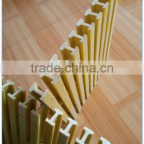 Fibre Glass Reinforced Plastic(FRP) Grating, Pultruded I-beam Profile photo-2