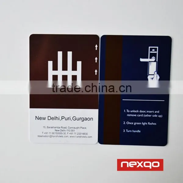 Printable Pvc Plastic Magnetic Card Hotel Card Printing Magnetic Strip Card photo-4