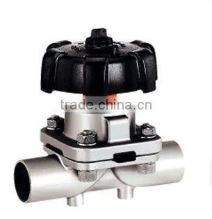 Hand Operation Stainless Steel Welding Diaphragm Valve photo-6