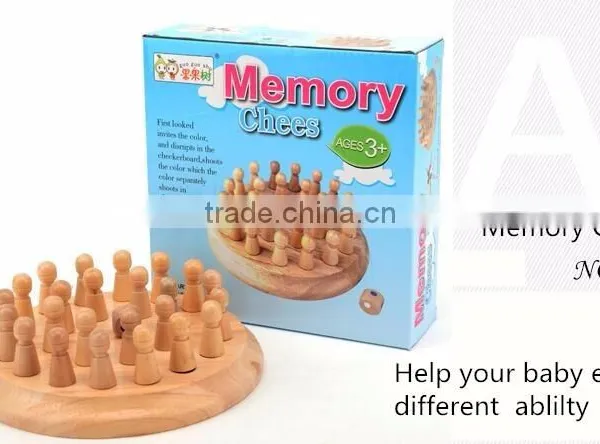 OEM Custom Kids Intelligence Wooden Education Toy Play Chess Game photo-6