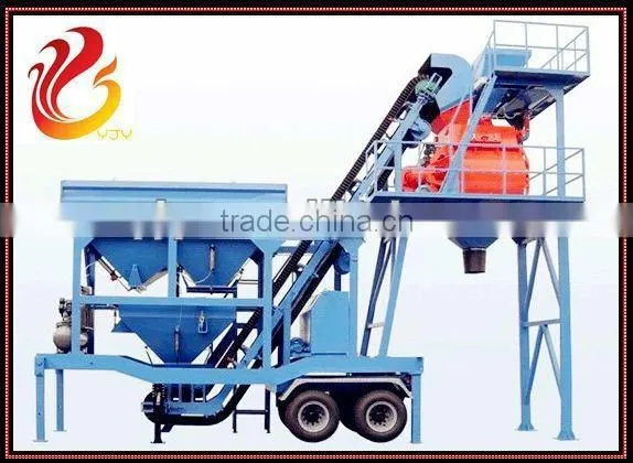 Mobile Concrete Batching Plant