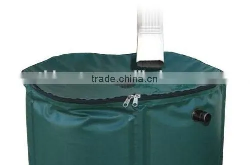 Portable Rain Barrel 50 Gallon Collapsible Outdoor Garden Water Collector Spout photo-3