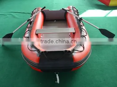 Qingdao Airbrother Pvc Material Aluminium Floor High Speed Inflatable Boat photo-2