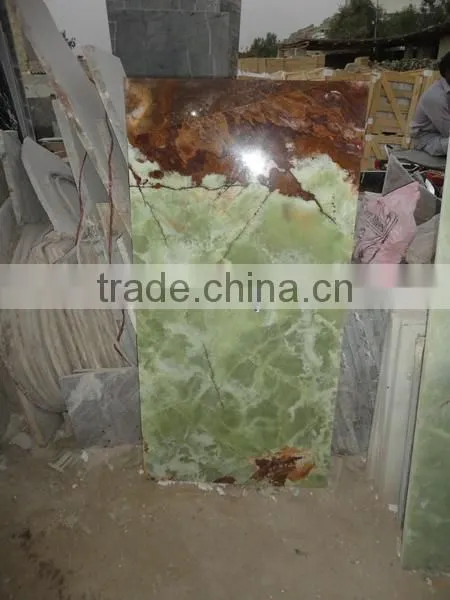 NATURAL STONE GREEN ONYX TABLE TOPS COLLECTION photo-5