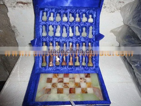 Natural Color 2017 ONYX CHESS BOARDS WITH FIGURES photo-6