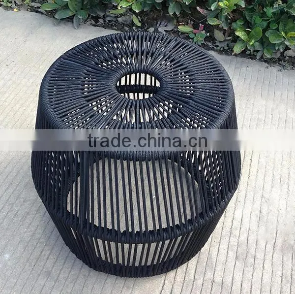 Outdoor Furniture Rope Textile Table photo-4