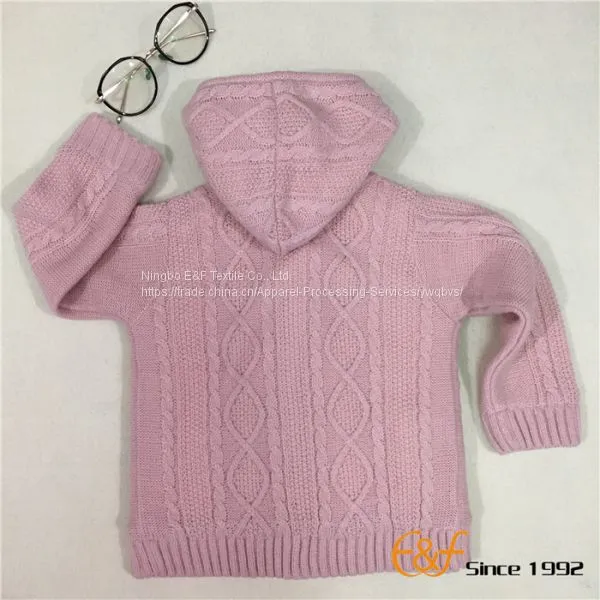 Coral Fleece Thick Hoodie Cardigan Sweater photo-3
