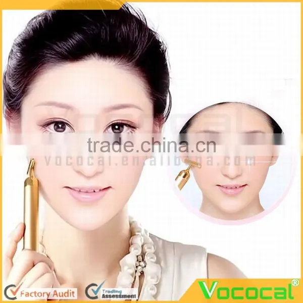 Beauty Bar 24k Golden Pulse Facial Massager T Shape Energy Beauty Bar Beauty Accessory photo-6