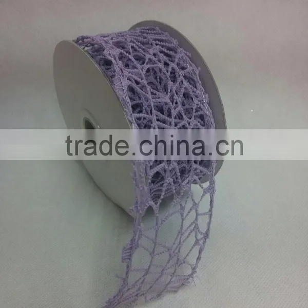 Spider Mesh Fabric Ribbon for Christmas photo-4