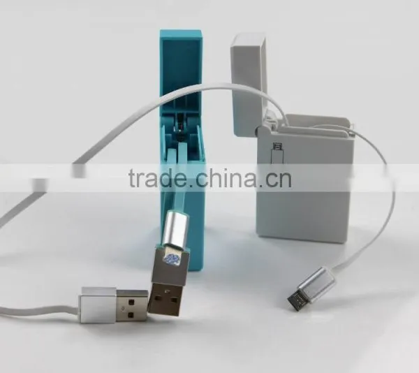 Custom Lighter Retractable USB Charger Cable,Micro USB Data/Sync Cable for Samsung,Huawei,HTC Etc photo-2