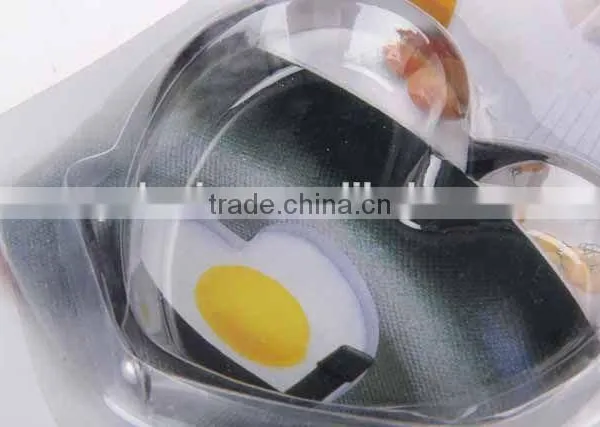 Heart/flower/christmas Tree Shaped Metal Egg Ring Stainless Steel Egg Mold photo-2