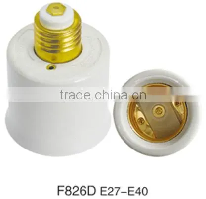 E27-E40 Plastic Electric Lamp Holder Light Socket Adaptor photo-6