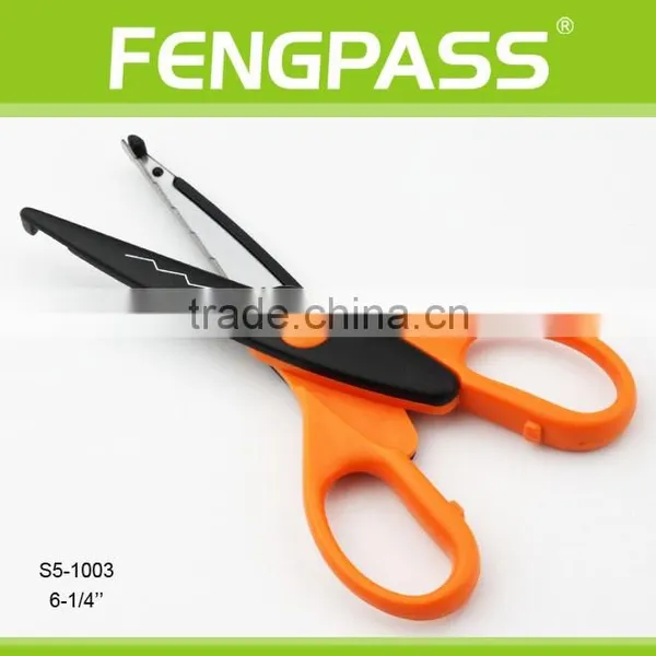 S5-1003 6.25 Inch 2Cr13 Stainless Steel Blade With Colorful Plastic Handle Kid Stationery photo-2