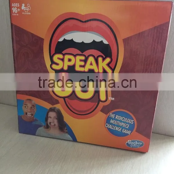 2016 Wholesale Best Family Board Game Speak Out Game photo-2