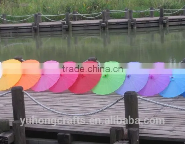 Handmade Silk Parasol Bamboo for Promotion photo-4