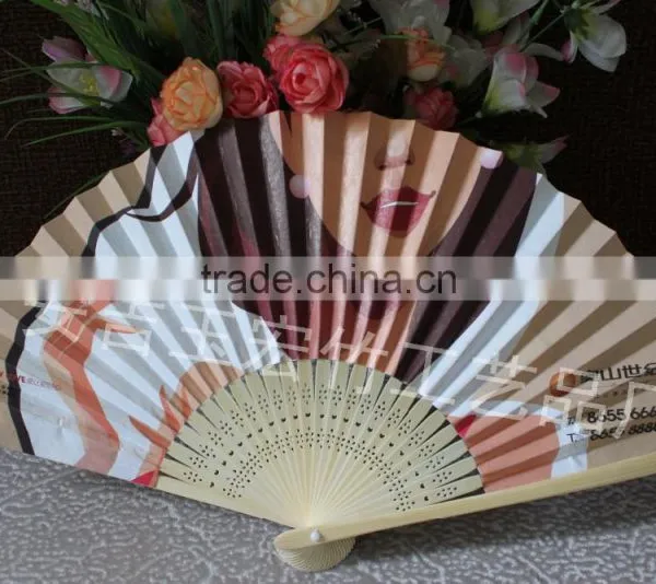 Japanese Bamboo Paper Fan Wholesale photo-4