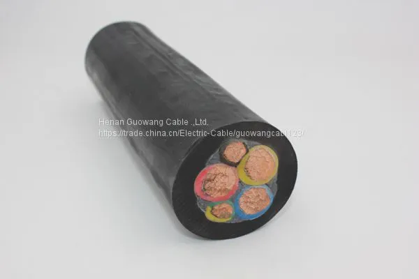450/750 H07RN-F Flexible Rubber Sheathed Cable Rubber Insulation Cable 4*35MM2 photo-4