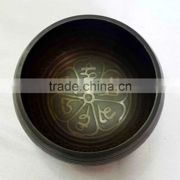 Best Selling Symbolic Tibetan Healing Meditation Singing Bowl photo-5