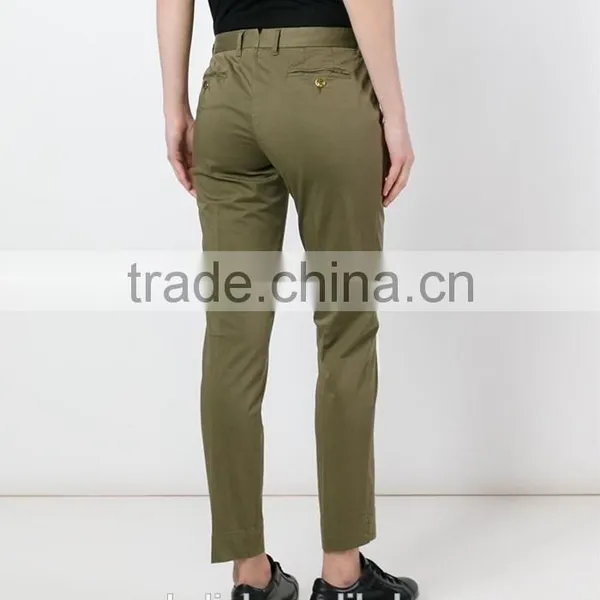 2016 Best Selling Narrow Slim Bottom Trousers Women photo-3