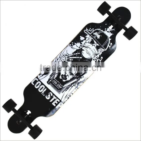 HSJ104 Custom Mini USB Charge Led Skateboard for Adult photo-3