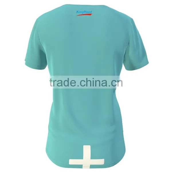 Custom Sublimation Dri Fit Running Shirt photo-2