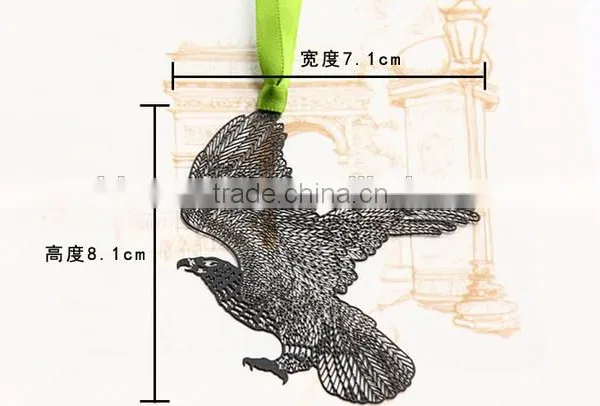 Wholesale Custom Metal Butterfly and Leaf Bookmark Tags for Travelling Souvenir Gift 2016 photo-2