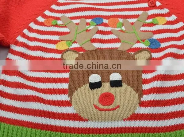 2015 High Fashion Kids Christmas Sweater Child Clothing photo-3