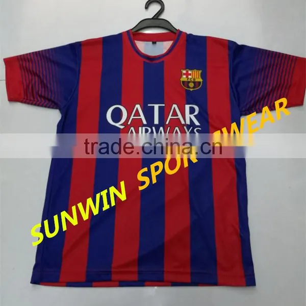 Factory Supply Top Quality Kids Soccer Jerseys Cheap photo-2