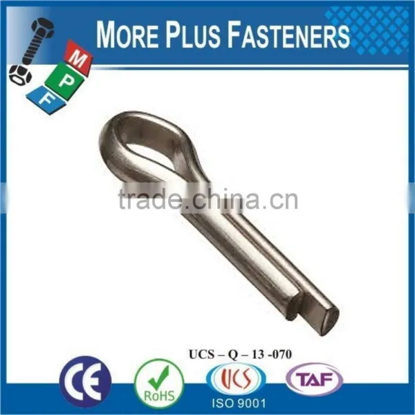 Made In Taiwan Inch Split Cotter Stainless Steel Cotter Pin Split Cotter Pin photo-6